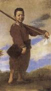 Jusepe de Ribera Boy with a Club foot oil